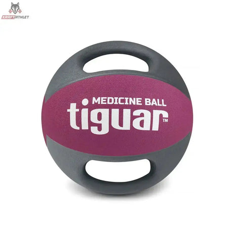 tiguar medicine ball dual grip handles 5 kg
