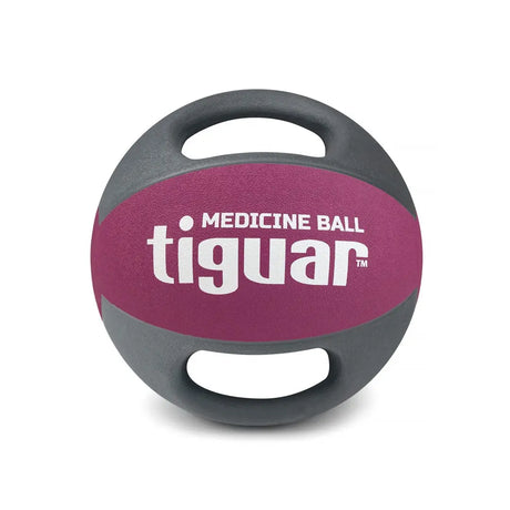 tiguar medicine ball dual grip handles 5 kg