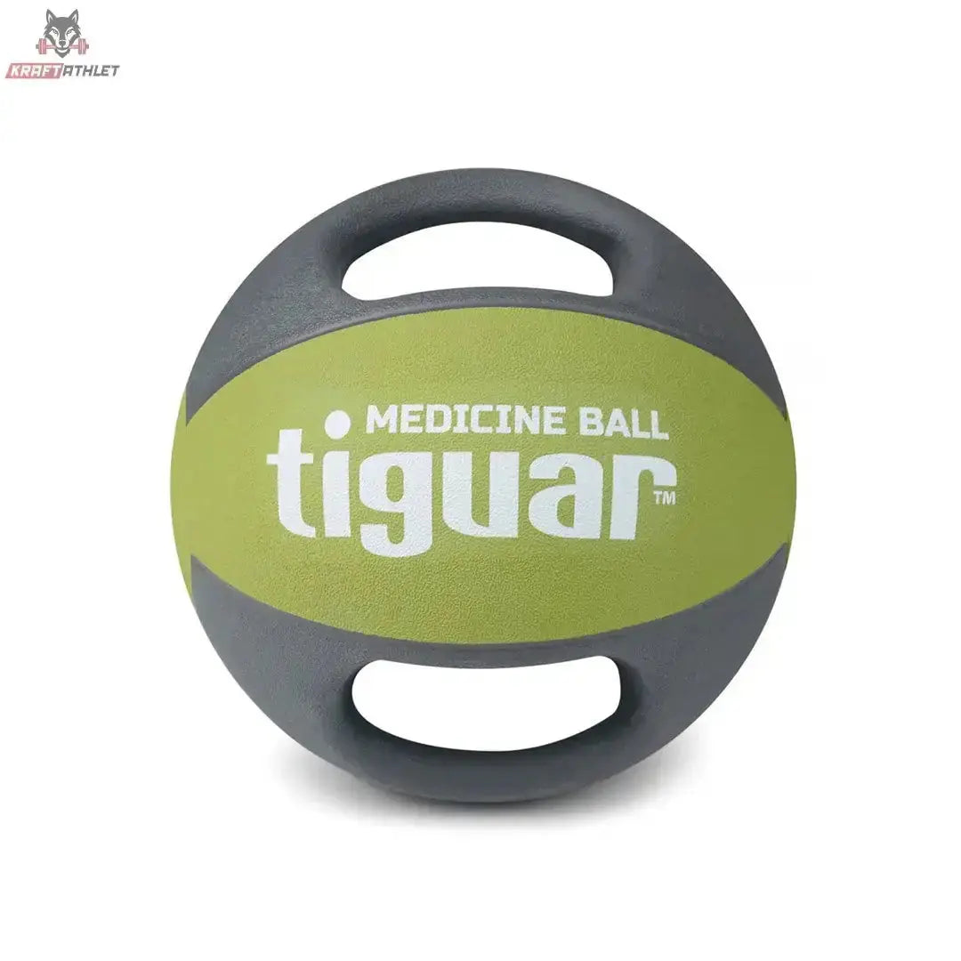tiguar medicine ball dual grip handles 8 kg