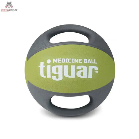 tiguar medicine ball dual grip handles 8 kg