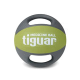 tiguar medicine ball dual grip handles 8 kg