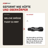 Frage und Antwort zu tiguar MMA Bag 40 kg: Welche Größe passt zu mir?