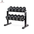 tiguar modular rack for dumbbells with caps