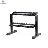 tiguar modular rack for dumbbells with caps