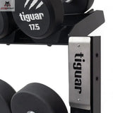 tiguar modular rack for dumbbells with caps