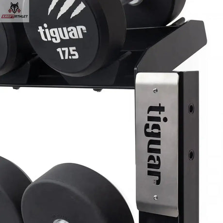 tiguar modular rack for dumbbells with caps