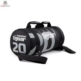 tiguar Powerbag 15 kg V3, Variante 20 kg in Schwarz mit grauer Ziffer 20, Schrägansicht