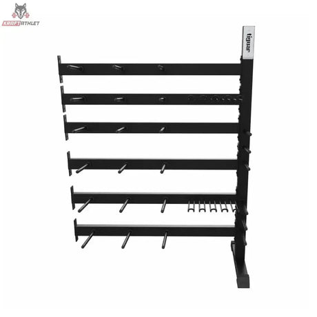 tiguar Powergym-Rack Modul 22/24 in Frontansicht mit sechs Ebenen