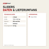 Technische Daten und Lieferumfang von tiguar Sliders als Tabelle