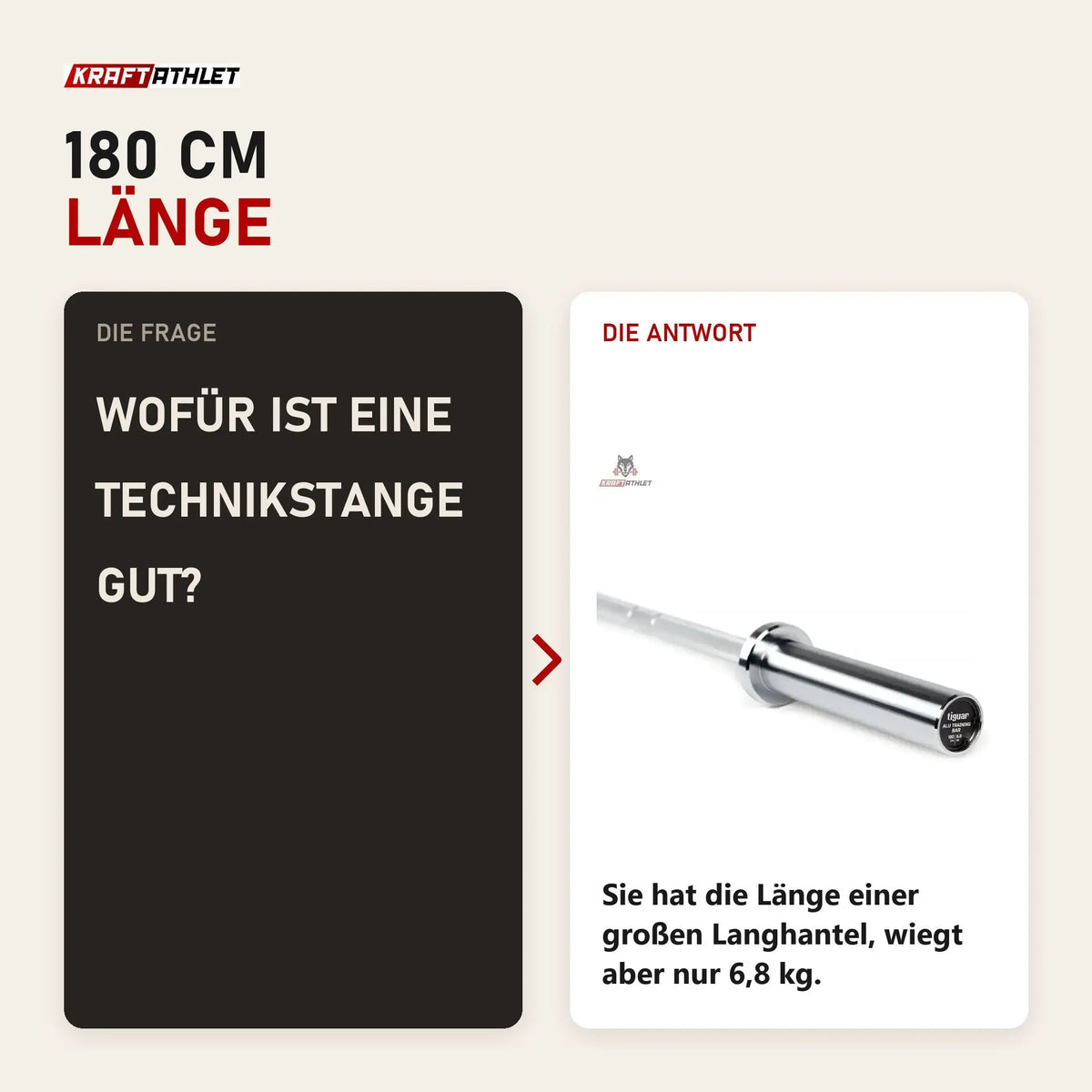 Frage und Antwort zu tiguar Technical Bar Technikstange: Wofür ist eine Technikstange gut?