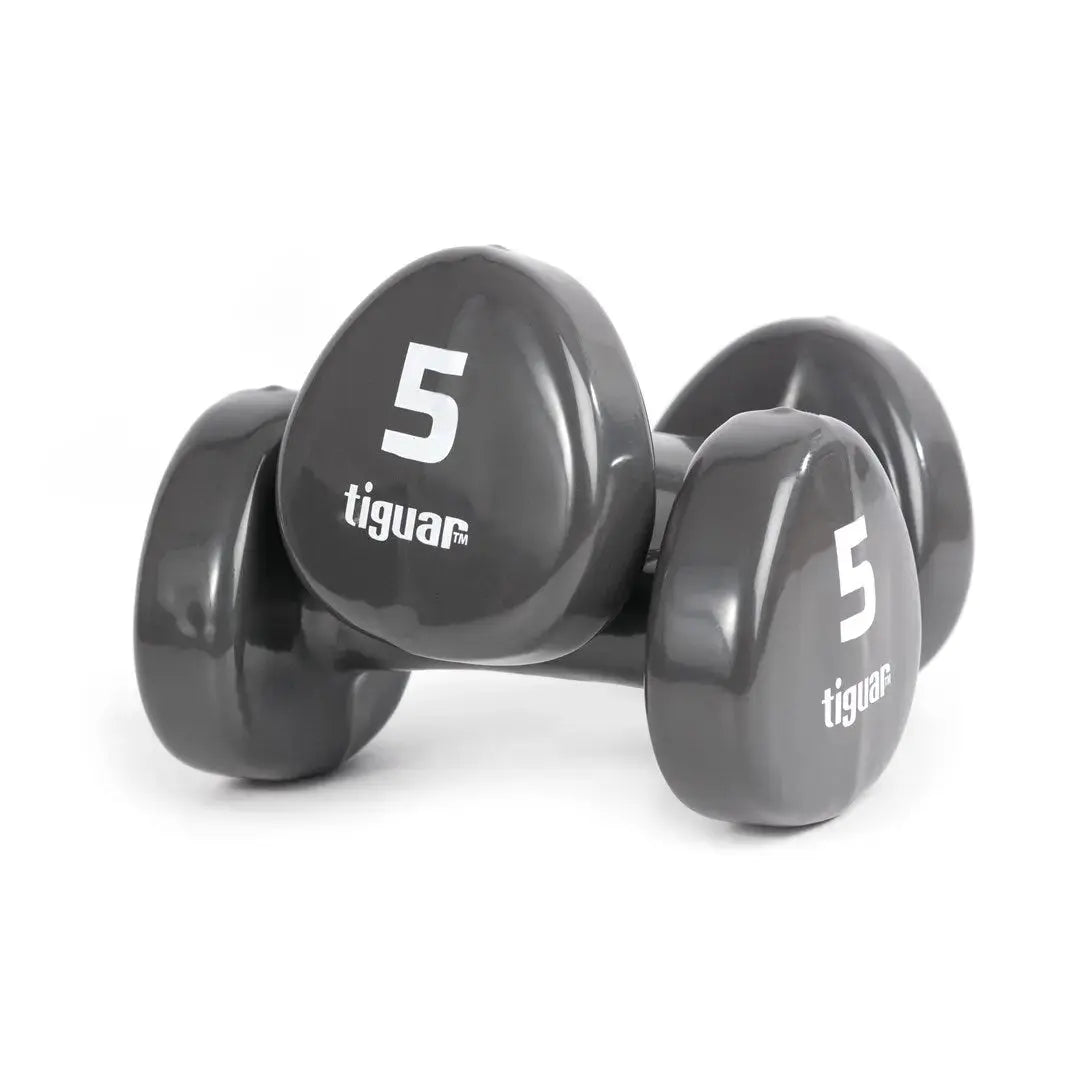tiguar vinyl dumbbells 5kg BOX