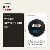 Frage und Antwort zu tiguar Wall Ball 2 kg für Wandwürfe: Welche Gewichte gibt es?