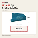 Maßbild tiguar Yoga-Basismatte Marine Yogamatte: Stellfläche 183 × 60 cm, Höhe 0,5 cm