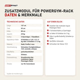 Technische Daten und Merkmale von tiguar Zusatzmodul für Powergym-Rack als Tabelle