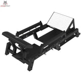 Titanium Strength 120HT Hip Thrust Bank, Schrägansicht mit rutschfester Fußplatte und Rahmenkonstruktion