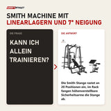 Frage und Antwort zu Titanium Strength 160ST Total Smith Machine: Kann ich allein trainieren?