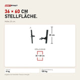 Maßbild Titanium Strength 340D Dip Handle X Line: Stellfläche 36 × 60 cm, Höhe 20 cm