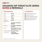 Technische Daten und Merkmale von Titanium Strength Advanced Hip Thrust Elite Series als Tabelle