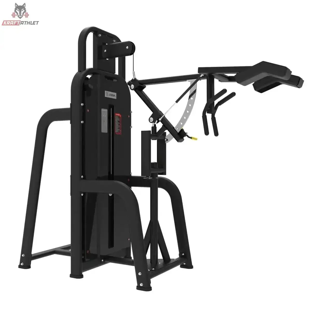 Titanium Strength Elite Series Agilitäts- und Richtungswechselmaschine in Schrägansicht mit Schwenkarm