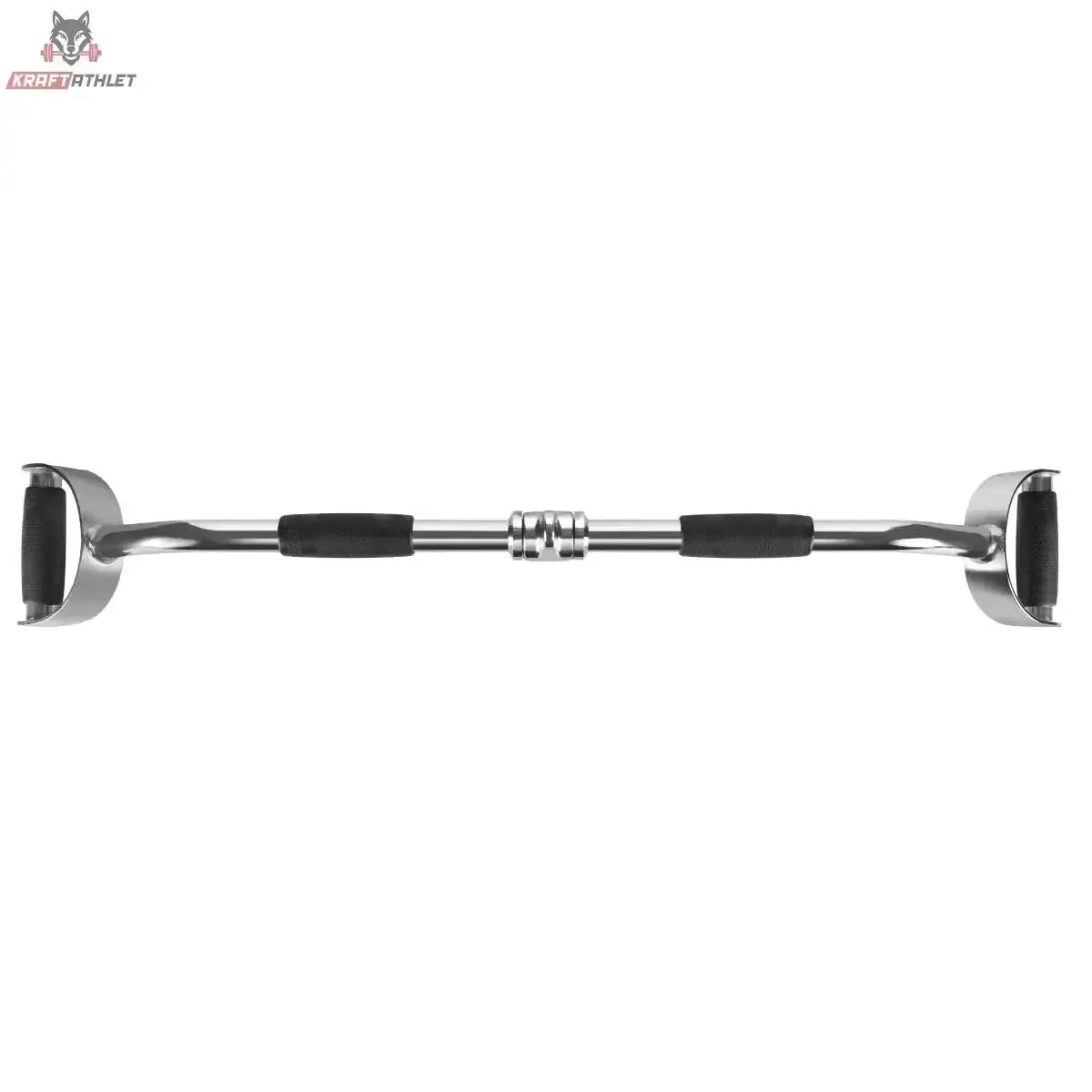 Titanium Strength B07 Gerader Paralleler Griff 86 cm, Frontansicht mit Drehgelenk in der Mitte