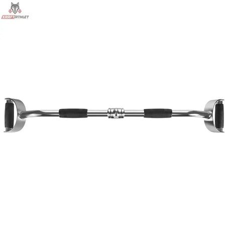 Titanium Strength B07 Gerader Paralleler Griff 86 cm, Frontansicht mit Drehgelenk in der Mitte
