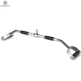 Titanium Strength B07 Gerader Paralleler Griff 86 cm, Stange mit abgewinkelten Enden, Schrägansicht