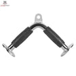 Titanium Strength B08 Trizepsgriff eng in V-Form mit gummierten Griffen, Frontansicht