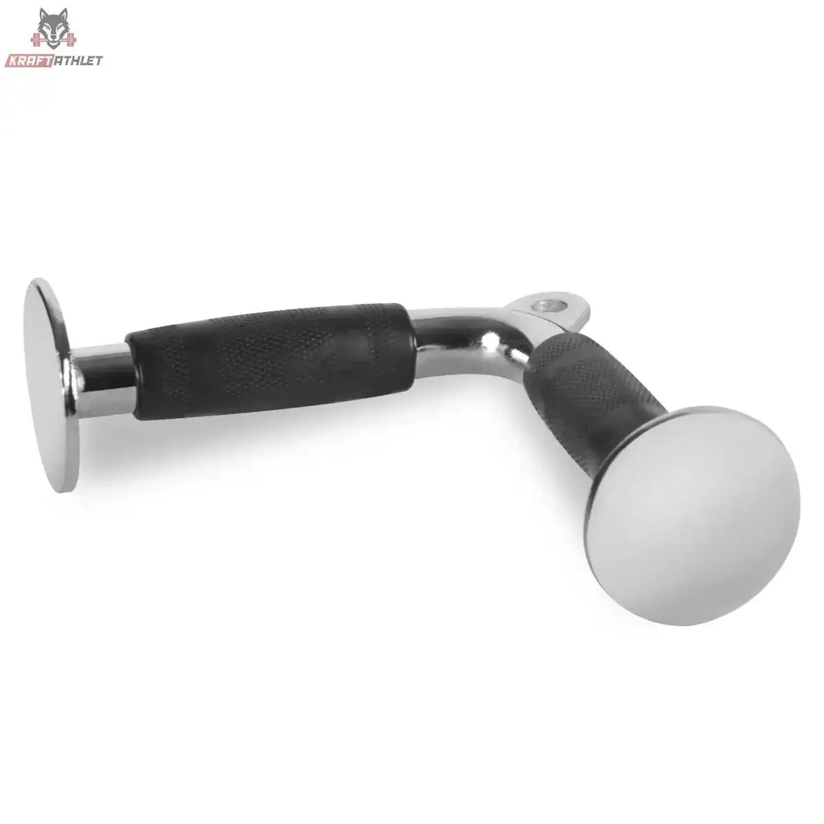 Titanium Strength B08 Trizepsgriff eng in V-Form, Seitenansicht mit runden Endscheiben