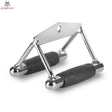 Titanium Strength B10 Rudergriff mit zwei parallelen gummierten Griffen und Öse, Schrägansicht