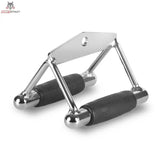 Titanium Strength B10 Rudergriff mit zwei parallelen gummierten Griffen und Öse, Schrägansicht