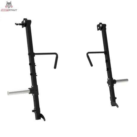 Titanium Strength B100 / B200 Jammer Arms, zwei einzelne Arme nebeneinander mit Griff und Scheibenhülse