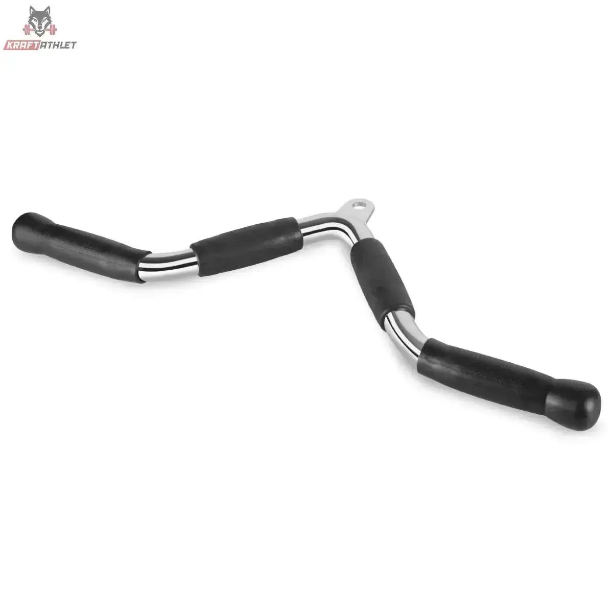 Titanium Strength B15 V-Griff Multiposition mit gummierten Griffen, Schrägansicht