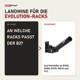 Frage und Antwort zu Titanium Strength B2 Landmine T-Bar Trainer Evolution: An welche Racks passt der B2?