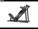 Titanium Strength Beinpresse/Hack Squat Combo Elite Series in Seitenansicht von der anderen Seite