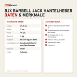 Technische Daten und Merkmale von Titanium Strength BJX Barbell Jack Hantelheber als Tabelle