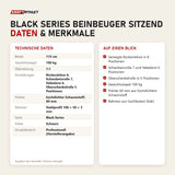 Technische Daten und Merkmale von Titanium Strength Black Series Beinbeuger sitzend als Tabelle