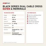 Technische Daten und Merkmale von Titanium Strength Black Series Dual Cable Cross als Tabelle