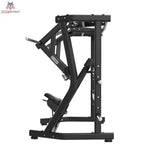 Titanium Strength Black Series IsoLateral Bench Press Brustpresse in Seitenansicht mit Hebelarmen