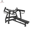 Titanium Strength Black Series IsoLateral Brustpresse Horizontal – Schrägansicht mit Flachbank und Hebelarmen