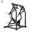 Titanium Strength Black Series IsoLateral Geneigte Schulterpresse in Schrägansicht von links mit Sitz