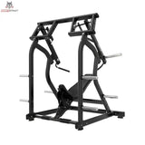 Titanium Strength Black Series IsoLateral Geneigte Schulterpresse in Schrägansicht von rechts