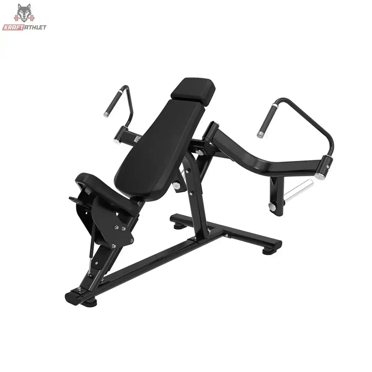 Titanium Strength Black Series IsoLateral Incline Pec Fly Butterfly – Schrägansicht von rechts mit Sitz