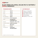 Technische Daten und Merkmale von Titanium Strength Black Series IsoLateral Incline Pec Fly Butterfly als Tabelle