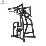 Titanium Strength Black Series IsoLateral Rowing Lat Pulldown Latzug in Schrägansicht mit Hebelarmen