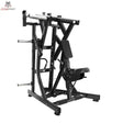 Titanium Strength Black Series IsoLateral Rudern Tief in Schrägansicht von links mit Brustpolster