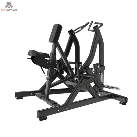 Titanium Strength Black Series IsoLateral Rudern Rudermaschine in Schrägansicht von rechts