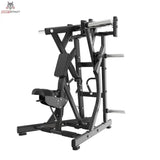 Titanium Strength Black Series IsoLateral Rudern Tief in Schrägansicht von rechts