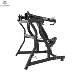 Titanium Strength Black Series IsoLateral Schulterpresse in Schrägansicht von hinten