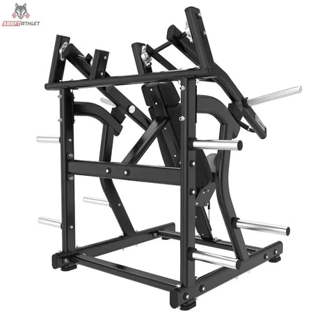 Titanium Strength Black Series IsoLateral Super Incline Chest Press in Schrägansicht von hinten
