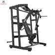 Titanium Strength Black Series IsoLateral Wide Chest Press in Schrägansicht mit breitem Rahmen und Rückenpolster
